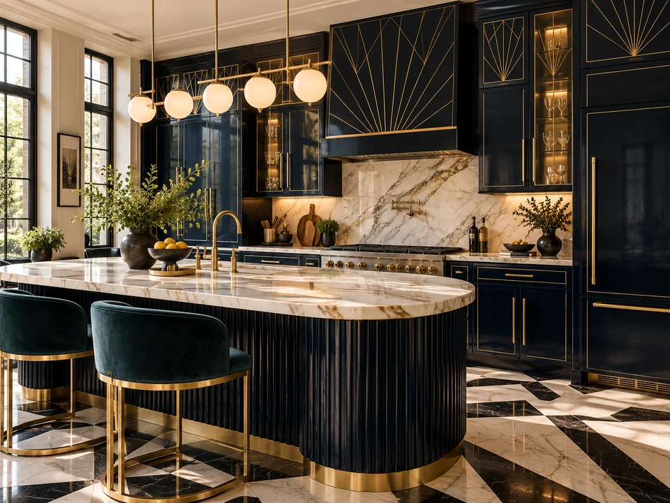 Art Deco kitchen